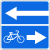 Знак 5.13.4 Выезд на дорогу с полосой для велосипедистов