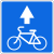 Знак 5.14.2 Полоса для велосипедистов