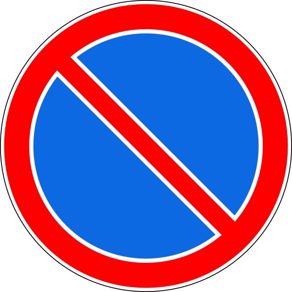 Знаки стоянки, остановки и парковки